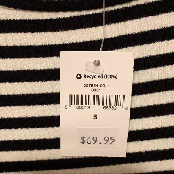 *NWT* GAP Striped Maxi/Midi Dress - Picture 9 of 10